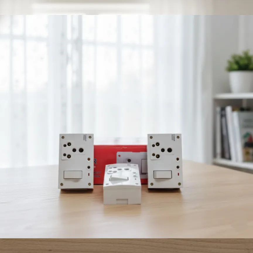 16A Combined (1+1) With 2 Pin And Indicator Chander Brand