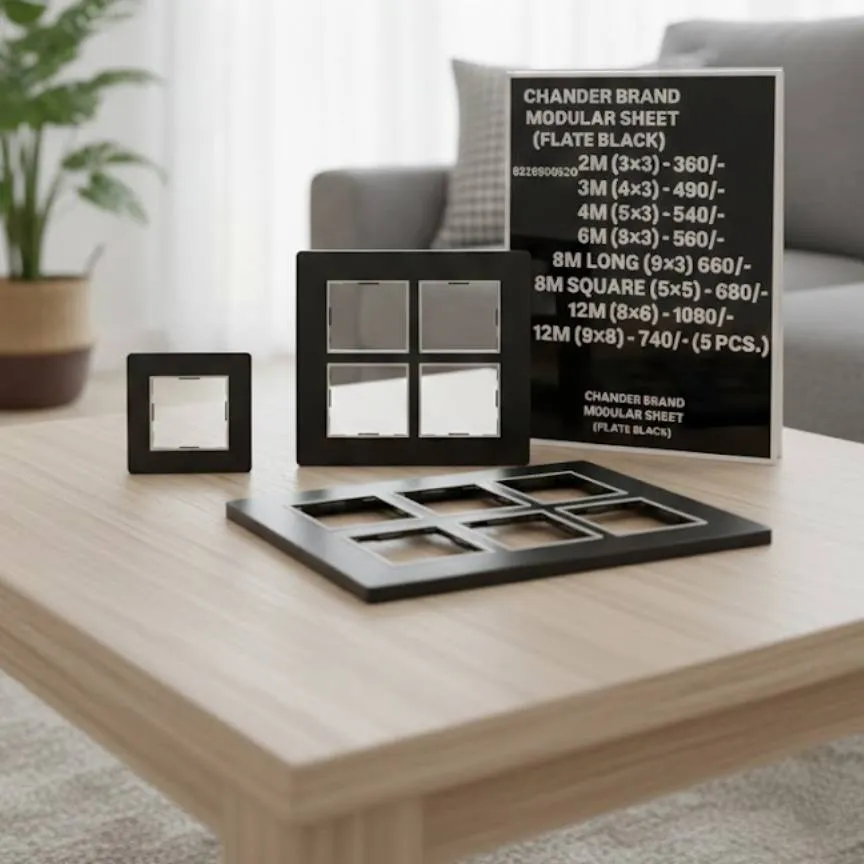 Chander Brand Modular Sheet Flate Black