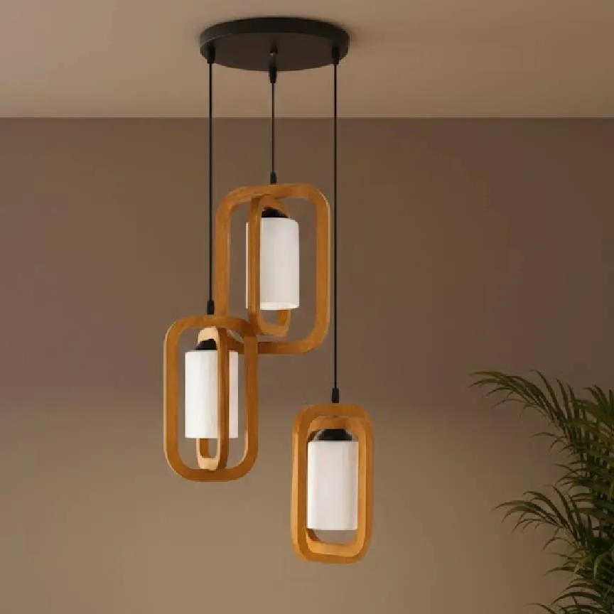 HANGING WOODEN RECTANGLE